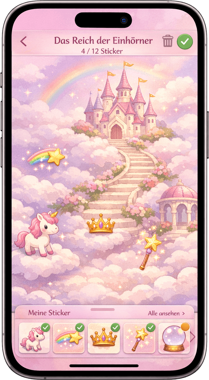 Einhorn Hintergrund